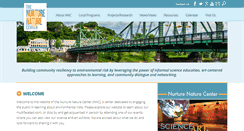 Desktop Screenshot of nurturenaturecenter.org